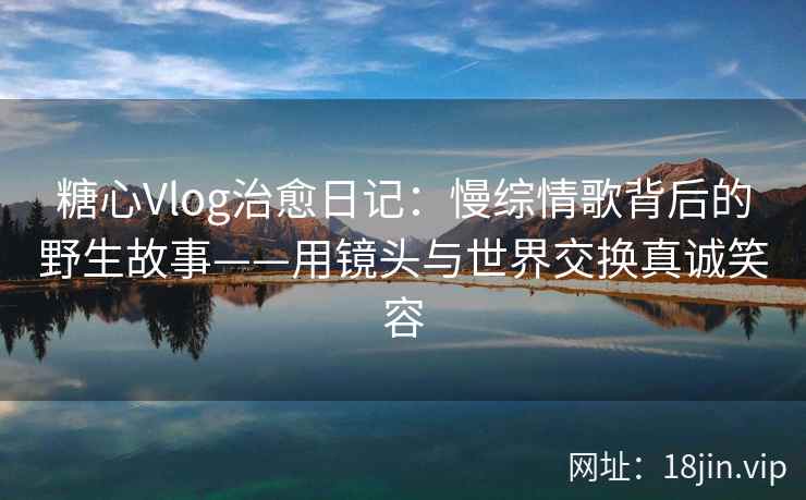 糖心Vlog治愈日记：慢综情歌背后的野生故事——用镜头与世界交换真诚笑容